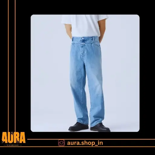 Faded Blue Jean For Men!